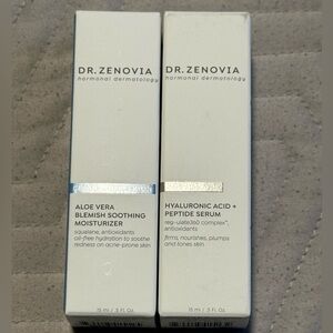 Brand New Dr. Zenovia Peptide Serum and Blemish Moisturizer (15ml each bottle)